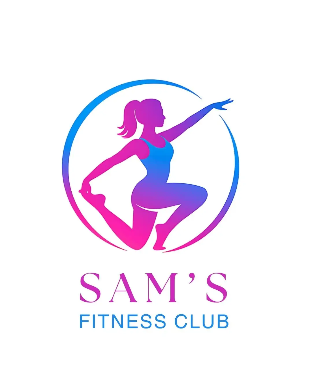 Sam's Fitness Club Logo